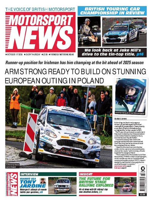 Title details for Motorsport News by Kelsey Publishing Ltd - Available